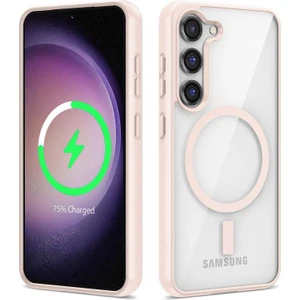 Zivo Galaxy S22 Kılıf M-Safe Wireless Şarj Özellikli Silikon Zore Ege Kapak