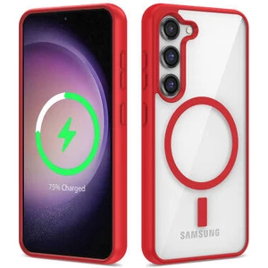 Zivo Galaxy S22 Kılıf M-Safe Wireless Şarj Özellikli Silikon Zore Ege Kapak