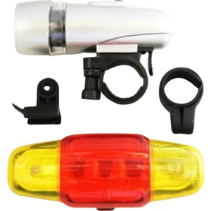 Dayanıklı Pilli Scooter Bisiklet Fener Işık Ön Arka Far Lamba Seti