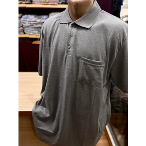 Erkek Polo Yaka Düğmeli Cepli T-Shirt