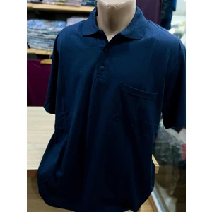 Erkek Polo Yaka Düğmeli Cepli T-Shirt