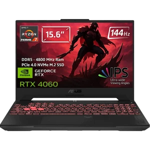 ASUS Tuf Gaming A15 FA507NVR-LP147 60 R7 7435HS 32GB 2TB SSD RTX4060 144Hz Windows 11 Pro 15.6 FHD P60