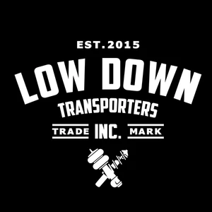 Low Down Transpoerter Arka Cam Sticker 40*31 cm