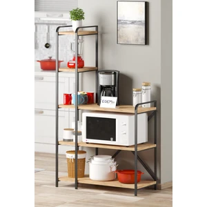 Kahve Köşesi Mutfak Bangosu Çok Amaçlı Dolap Büyük Boy Fırın Dolabı Cay Kahve Airfryer Dolabı