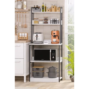 Kahve Köşesi Mutfak Bangosu Çok Amaçlı Dolap Büyük Boy Fırın Dolabı Mikrodalga Fırın Dolabı