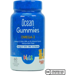 Gummies Omega-3 Kids 60 Çiğnenebilir Form