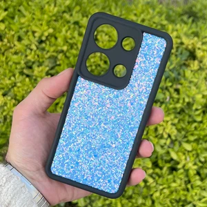 Xiaomi Redmi Note 13 Pro 4g Kılıf Taşlı Işıltılı Darbe Önleyici Silikon Kapak
