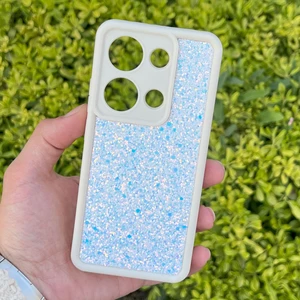 Xiaomi Redmi Note 13 Pro 4g Kılıf Taşlı Işıltılı Darbe Önleyici Silikon Kapak