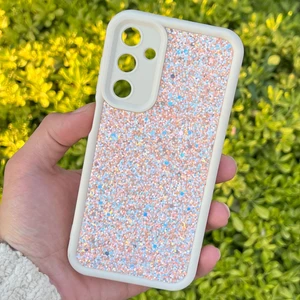 Samsung Galaxy A05S Kılıf Taşlı Işıltılı Darbe Önleyici Silikon Kapak