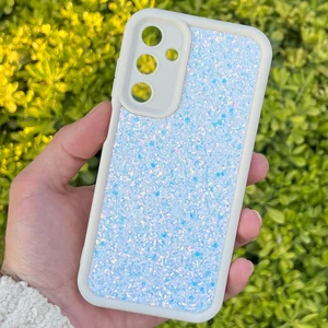 Samsung Galaxy A05S Kılıf Taşlı Işıltılı Darbe Önleyici Silikon Kapak