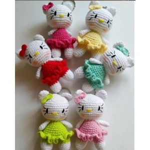 6'lı Hediyelik Hellokitty Anahtarlık