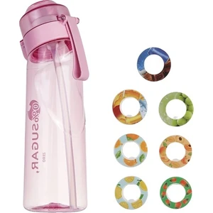 Air-Up 7 Çeşit Meyve Aromalı Su Şişesi - Pembe (Yurt Dışından)