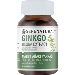 Sepe Natural Sepe Natural Ginkgo Biloba Yaprak Ekstraktı 90 Kapsül X 400Mg