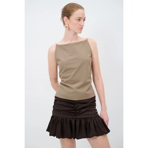 Sırt Dekolteli Bluz