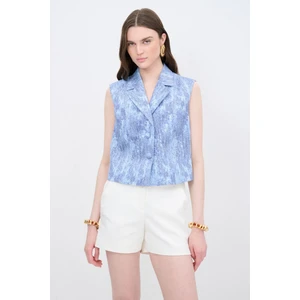 Love My Body Çizgili Kolsuz Yelek