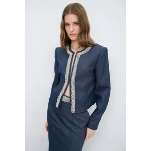 Love My Body Taş Detaylı Ceket