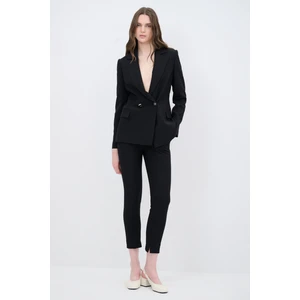 Love My Body Gabardin Cepli Pantolon