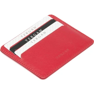 Kırmızı Hakiki Deri Unisex Kredi Kartlık - S1KK00001050-H4B
