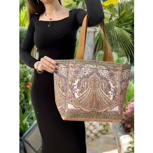 Hürrem Model Kadın Çanta Günlük Çanta/Plaj Çantası /Piknik Çantası/Beach Bag