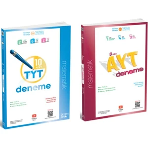 ÜçDörtBeş Yayınları 2025 TYT AYT Matematik Deneme Seti