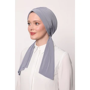 A.gri Kelebek Desen Hazır Şal