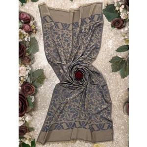 Gold Lale Desen Kadın Şal