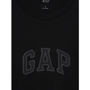 Erkek Siyah Gap Logo T-Shirt
