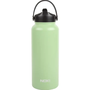 Çevir Aç Kapak Pipetli Taşıma Kulplu Çelik Termos Matara 960 ml (T-0127)