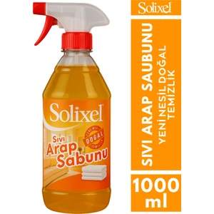 Kıvamlı Sıvı Arap Sabunu 1 Litre Yeni Nesil Doğal Temizlik
