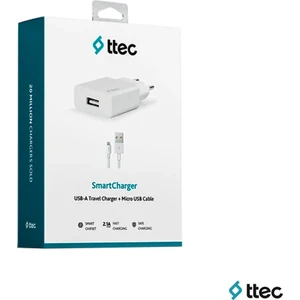 Smart charger Adaptör + İphone Data ve Şarj Kablosu