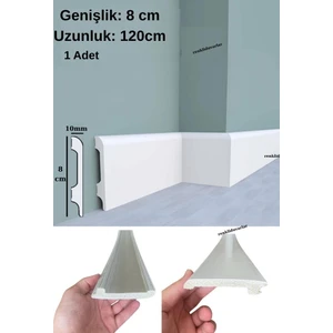 8CMX120CM Munut Pvc Süpürgelik Suya Neme Dayanıklı Pvc Parke Seramik Salon Mutfak Süpürgeliği