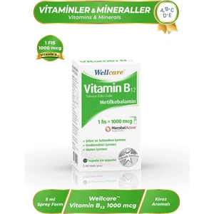 Vitamin B12 Sprey 1000 mcg - 5 ML