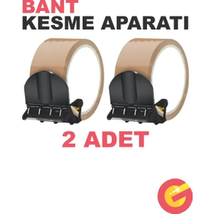 2 Adet Paslanmaz Çelik Bıçak Bant Kesme Dayanıklı Malzeme, Koli Bandı Kesici Kesme Aparatı Aleti