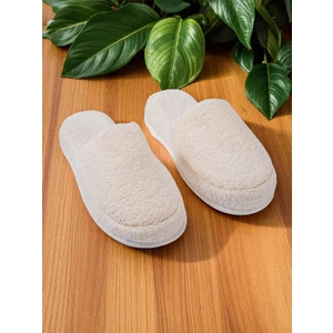 Ender Home CozySteps Banyo Ve Ev Terliği – %100 Pamuk Havlu Kaymaz Kalın Taban , Yüksek Su Emicilik