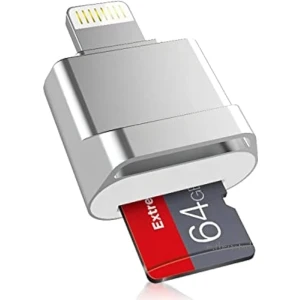 M.TK Moveteck Lightning To Micro Sd/tf Metal Card Reader Okuyucu Adaptörü Ipad/iphone 14/13/12/11/x/pro Max/plus
