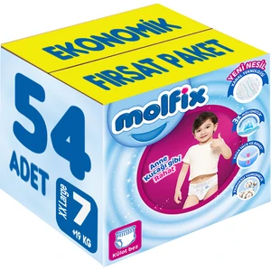 Külot Bebek Bezi Beden: 7 (19+Kg) Xx Large 54 Adet Ekonomik Fırsat Pk
