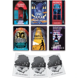 Istanbul Portresi-Evvel Zaman Koleksiyoncusu-Pera Palasta Gölge Oyunu-Mona Lisa Senfonisi-Hafıza Koleksiyoncusu-Pera Palasta On Bir Gece 6lı Set Kayahan Demir + Hediyeli