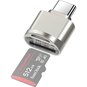 M.TK Moveteck Type-C To Micro Sd/tf Metal Card Reader Okuyucu Adaptörü Iphone/samsung/xiaomi/macbook/ipad/tablet/pc/play