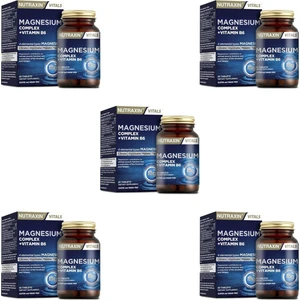 Magnesium Complex Vitamin B6 60 Tablet 5 Adet (Kupa Bardak Hediyeli)