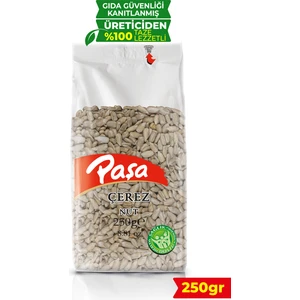 Paşa Kuruyemiş Çiğ Iç Ay Çekirdeği Şeffaf Paket 250 gr (Naturel)