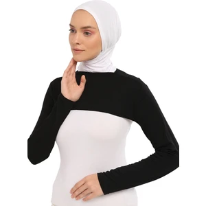 Sıfır Yakalı Boyunluklu Kolluk - Siyah