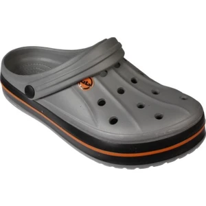 Yazkış Erkek Gri Doktor Hemşire Aşcı Önü Kapalı Delikli Arkadan Geçmeli Terlik Sandalet