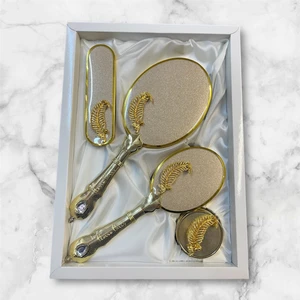 Ayna Tarak Takımı Yaprak Gold