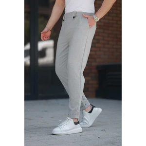 Gri Regular Fit Erkek Pantolon E6574