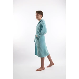 Pamuklu Kapüşonlu Genç  Garson Boy Unisex Cepli Bukle Kadife Bornoz