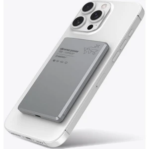 Iberry WİM25 5000 Mah Grey Wıreless Air Slim Powerbank