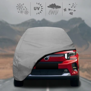 Citroen C3 (2024 - ) Oto Branda Su Geçirmez Miflonlu Araba Brandası Klipsli Araba Çadırı
