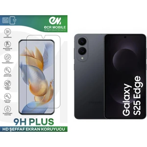 Samsung Galaxy S25 Edge ile Uyumlu Şeffaf Esnek 9h Esnek Nano Ekran Koruyucu