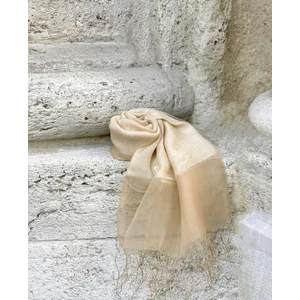 Ipekli Çift Kat Tüllü Şal