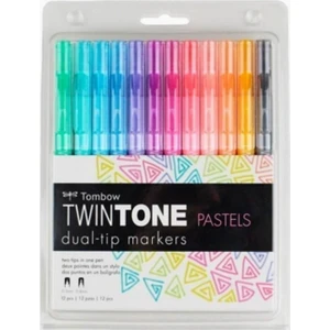 TWIN TONE Markor Pastel Tonlar Seti (12rk)